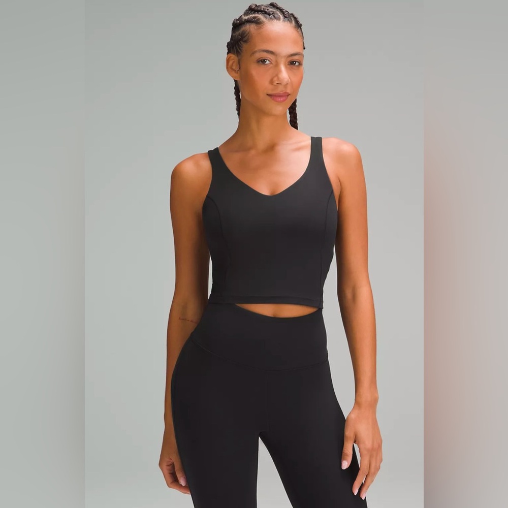 NWT Lululemon Align Tank Top Size 6 Light Support C/D Cup BLACK